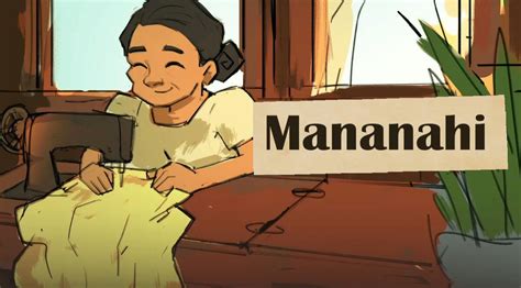 mananahi in English .